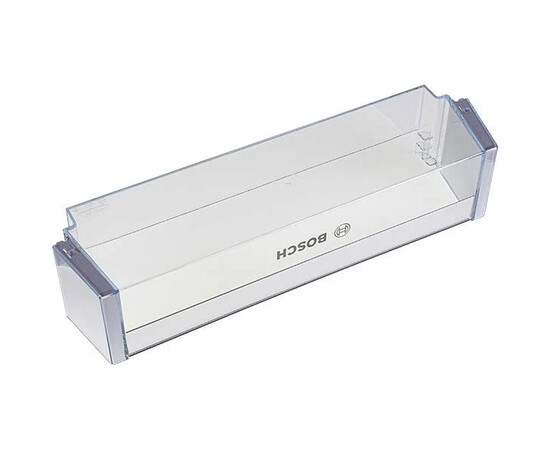 Зображення 3 Дверна полиця для пляшок для холодильника Bosch 00743239 440x110mm (з логотипом)