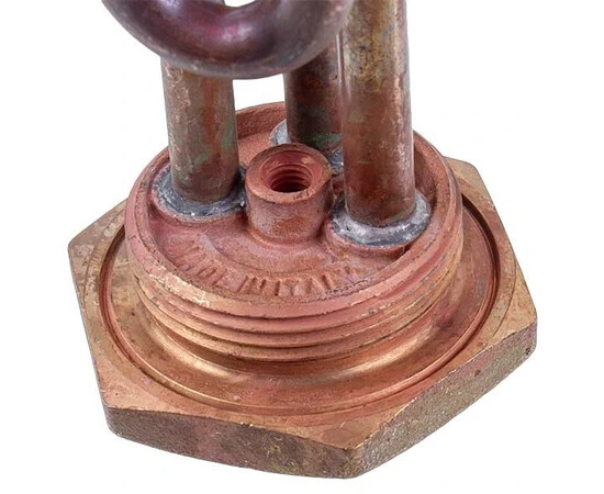 Зображення 3 Тен для бойлера 182315 Thermowatt 1500W (мідний), L=265mm гайка 54mm (під анод M5)