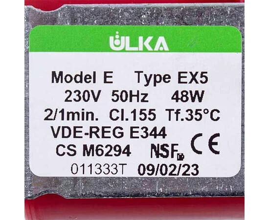 Зображення 2 Помпа (насос) для кавоварки ULKA 48W Type EX5