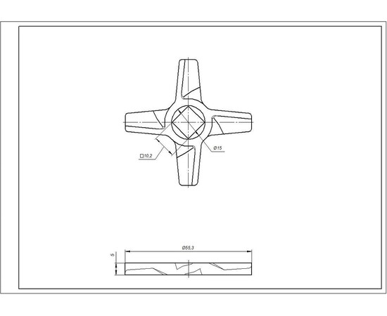 Изображение 5 Zelmer  Bosch Набор шнек + нож (2-х сторонний) для мясорубки NR8 (12000524, 10003883)