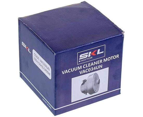Зображення 6 Двигун для пилососа VAC034UN (з виступом) SKL D=130/84 mm H=34/121 mm 1400 W