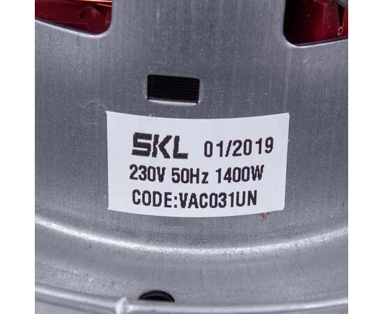 Зображення 3 Двигун для пилососа VAC031UN (з виступом) SKL D=134/84 mm H=35/101 mm 1400 W