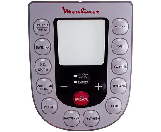 Зображення 2 Декоративна накладка на панель управління для мультиварки Moulinex CE501132/87A SS-994593