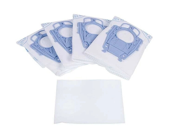 Изображение 2 Набор мешков микроволокно Type P + фильтр для пылесоса Bosch, Siemens 00468264