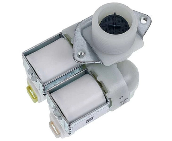 Зображення 3 Клапан подачі води для пральної машини Gorenje 112595 2WAY/180/10 мм (під фішку)