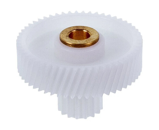 Зображення 5 Шестерня мала (з втулкою) D=17.5/45mm, H=23.5/12(33.4)mm для м'ясорубки (універсал)