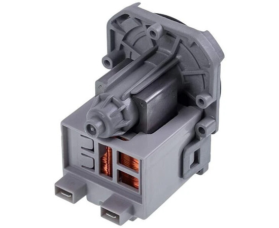 Зображення 3 Помпа (насос) для пральної машини 292090 Drain Pump 40 Вт P25-1E 0.2 A (контакти роздільні ззаду; на 3 засувки)