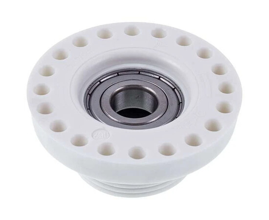 Зображення 9 Блок підшипників для вертикальної пральної машини Electrolux, Zanussi COD.062 EBI 6204 (різьба права, з мастилом)