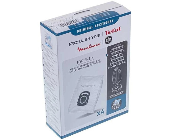 Зображення 5 Набір мішків мікроволокно (4 шт) для пилососа Rowenta ZR200520