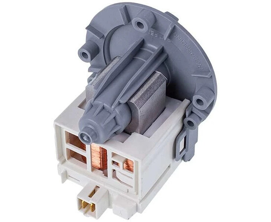 Зображення 2 Помпа (насос) для пральної машини Gorenje 398371 292050 Askoll 25 Вт M108 (контакти спарені ззаду, на 3 саморізи)