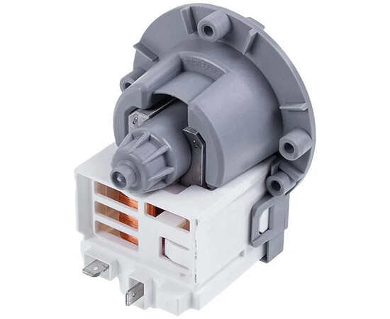 Изображение 3 Помпа (насос) для стиральной машины M231 RS0789 Askoll 40 Вт M325 (медная обмотка, контакты раздельные сзади)