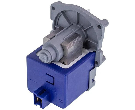 Изображение 2 Помпа (насос) для стиральной машины1626022 GRE 33 Вт SRL 0.22 A (контакты спаренные сзади, на 4 самореза)