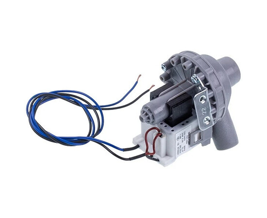 Зображення 3 Помпа (насос) для пральної машини Saturn 118829482 HAOLI PX1-40A 30 Вт (2 гнучкі виводи, патрубки Д=24/30 мм)