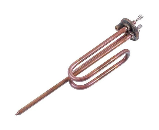 Зображення 2 Тен фланцевий для бойлера Thermowatt 34001242 (мідний, на подовжених ніжках) 1500W, фланець 48mm (під анод M6)