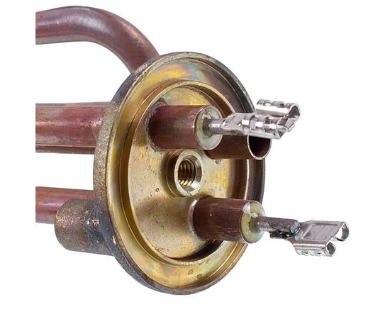 Зображення 5 Тен фланцевий для бойлера Thermowatt 34001242 (мідний, на подовжених ніжках) 1500W, фланець 48mm (під анод M6)