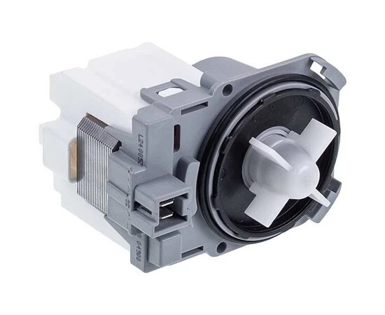 Зображення 4 Помпа (насос) для пральної машини Indesit C00266228 Askoll 40 Вт М325 (контакти спарені спереду, на 3 засувки)