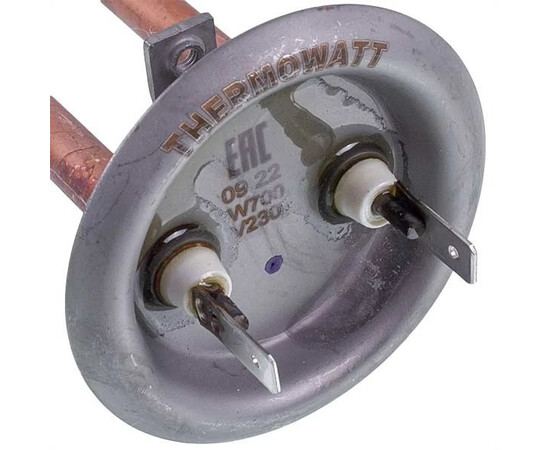 Зображення 5 Тен фланцевий для бойлера 700W Thermowatt (мідний) 34013350000