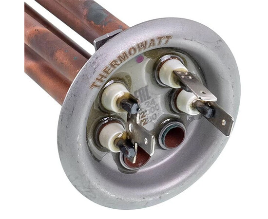 Зображення 4 Thermowatt 34013090000 Тен фланцевий 2000W (мідний) для бойлера (під анод M4)
