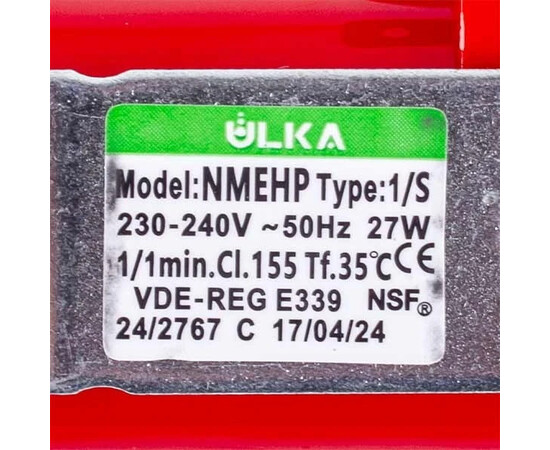 Зображення 2 Помпа (насос) для парогенератора Delonghi 27W ULKA Type NMEHP 1/S 5112810081