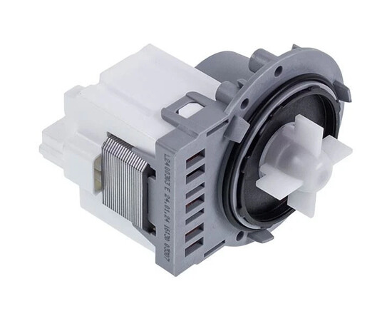 Зображення 4 Помпа (насос) для пральної машини Indesit C00286911 Askoll 40 Вт M325 (контакти спарені ззаду; на 3 саморізи)