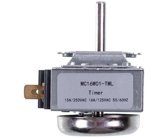 Зображення 2 Таймер механічний для духовки DKJ-Y 16A 250V 60хв. (шток 24x6mm)