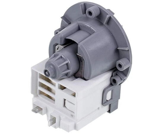 Зображення 3 Помпа (насос) для пральної машини Mod.M332 RC0480/T2124 Askoll 30 Вт (алюмінієва обмотка, контакти роздільні ззаду)