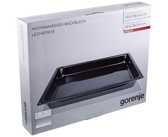 Изображение 4 Gorenje 242135 Противень эмалированный AC017 для духовки 456x360x54mm