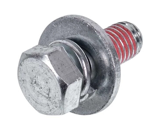 Изображение 2 Болт с полной резьбой для стиральной машины М12x35 (оцинкованный) DIN 933