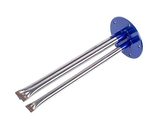 Зображення 2 Фланець під сухі тени для бойлера Galmet D зовнішній=125mm L трубок=335mm (під анод M6)