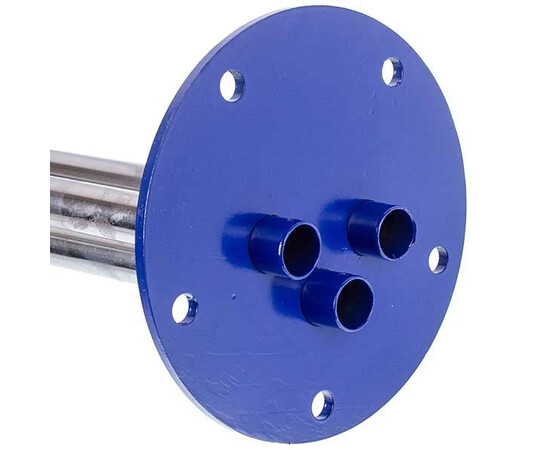 Зображення 4 Фланець під сухі тени для бойлера Galmet D зовнішній=125mm L трубок=335mm (під анод M6)