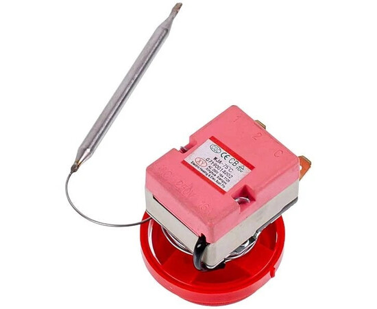 Зображення 3 Термостат для бойлера (універсальний) 16A 250V, L капіляра=650mm 75°C (2 клеми)