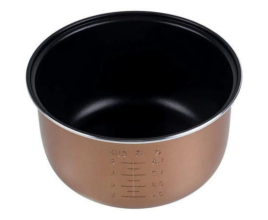 Изображение 2 Чаша для мультиварки Redmond RB-405 4L D=235mm H=125mm (алюминиевый сплав)