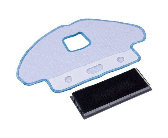 Зображення 2 Набір фільтрів HEPA + мікрофібра + основної щітки та бічних кромок (3 шт.) для пилососа 930 DEEBOT