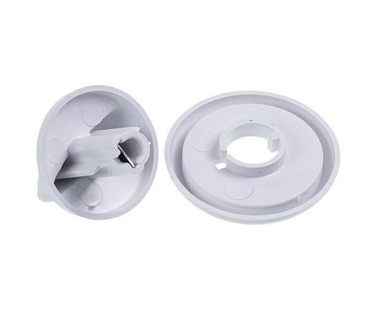 Зображення 3 Набір ручок регулювання з пружинами (5 шт.) для плити Gefest білий D=50mm Н=41mm