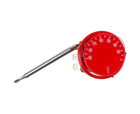 Изображение 3 Термостат для бойлера (универсальный) 16A 250V, L капилляра=550mm 90°C (3 клеммы)