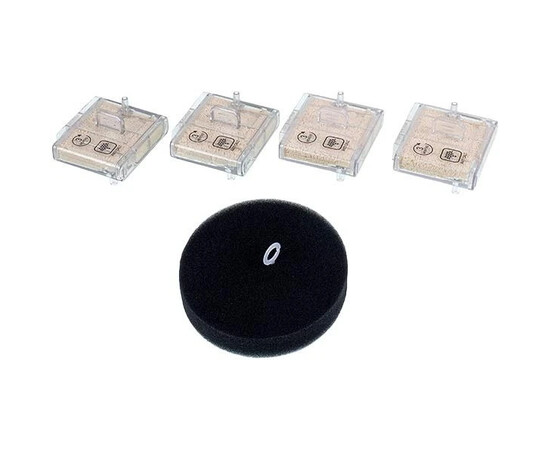 Изображение 2 Набор фильтрующих гранул от накипи + фильтр для парового пылесоса Rowenta ZR850001