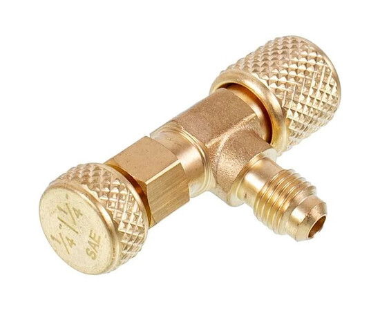 Зображення 3 Кран для заправки кондиціонерів VALUE VVO-1 (1/4''-1/4'' SAE)