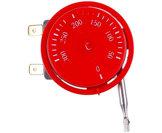 Зображення 4 Термостат духовки (універсальний) 16A 250V, L капіляра=650mm 300°C (2 клеми)