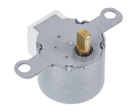 Зображення 3 Мотор кроковий тяги шторок для кондиціонера LG 4681A20042E 24BYJ48-543W 12V шток 5x9mm