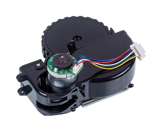 Изображение 2 Колесо левое с приводом для робота пылесоса Rowenta SS-2230002555