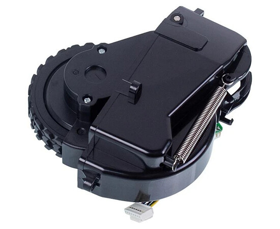 Изображение 3 Колесо левое с приводом для робота пылесоса Rowenta SS-2230002555