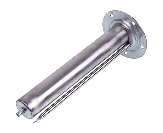 Зображення 2 Фланець під стеатитовий тен для бойлера D зовнішній=140mm D колби=50mm L=330mm (анод M8)