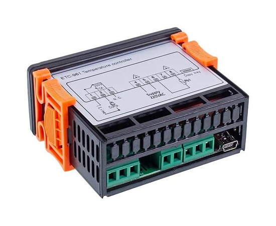 Зображення 2 Контролер ETC-961 (мікропроцесор 1 датчик) 220V 8A