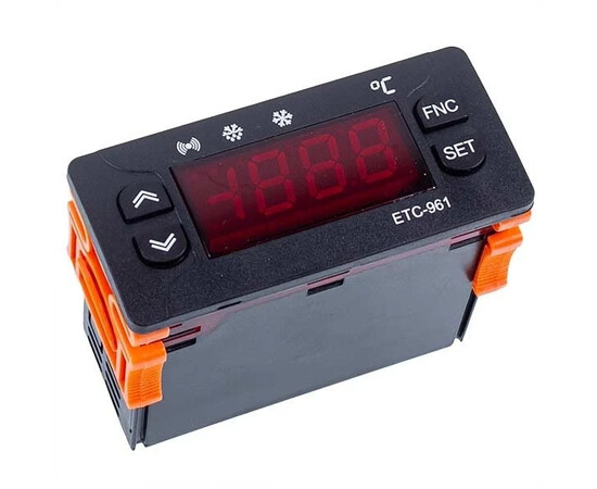 Зображення 3 Контролер ETC-961 (мікропроцесор 1 датчик) 220V 8A