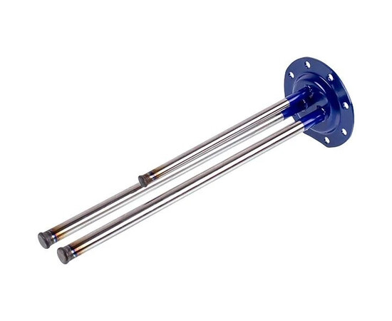 Зображення 2 Фланець під сухі тени (нержавіюча сталь) для бойлера Klima Hitze, Arti D зовнішній=120mm L трубок=412/412/287mm (під анод M6)