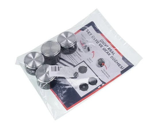 Зображення 4 Набір універсальних ручок для плит Hansa \ Electrolux \ Gorenje D=34mm H=23mm (4 шт.)