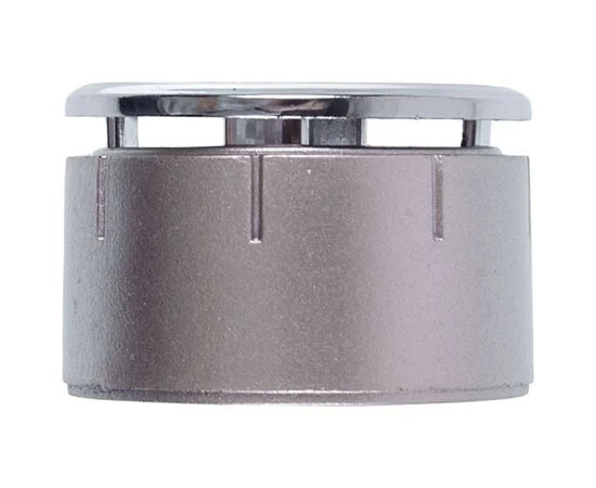 Изображение 2 Набор универсальных ручек регулировки для духовки (4 шт.) D=34mm Н=23mm (короткий адаптер) серебристый