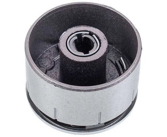 Изображение 3 Набор универсальных ручек регулировки для духовки (4 шт.) D=34mm Н=23mm (короткий адаптер) серебристый