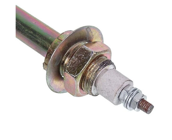 Изображение 3 Тэн для нагрева воды 1500W 220V (оцинкованная сталь) L=185mm M18 (прямой)