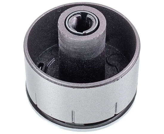 Зображення 3 Набір універсальних ручок регулювання для духовки (4 шт.) D=34mm Н=30mm (високий адаптер) сріблястий